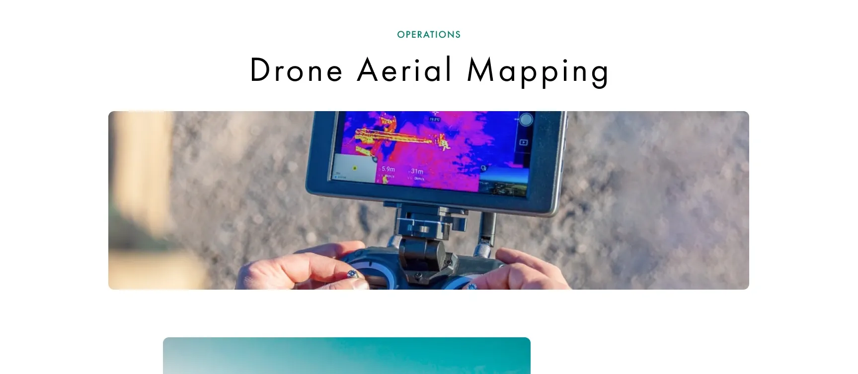 Ariel mapping user interface