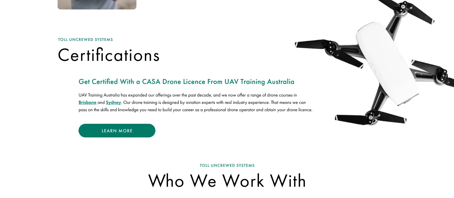 Drone certifications