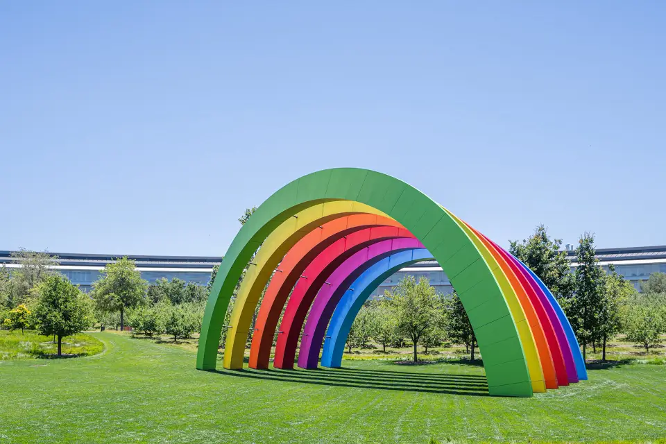 Apple's stage