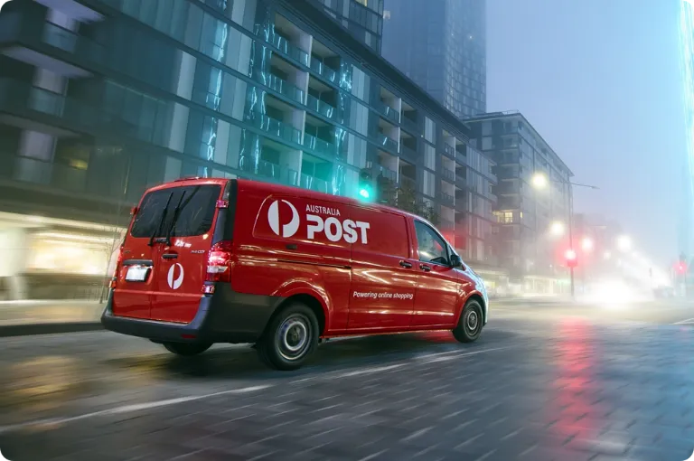 AusPost van